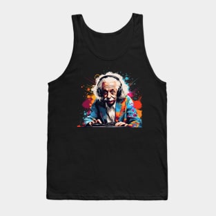 einstein dj Tank Top